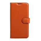 For Asus ZenFone GO / ZB452KG Litchi Texture Horizontal Flip Leather Case with Magnetic Buckle & Holder & Card Slots & Wallet(Brown) - 2