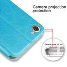 MOFI for  Meizu Meilan X Crazy Horse Texture Horizontal Flip Leather Case with Holder (Blue) - 10