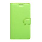 For OPPO  R9s Plus Litchi Texture Horizontal Flip Leather Case with Magnetic Buckle & Holder & Card Slots & Wallet(Green) - 2