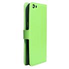 For OPPO  R9s Plus Litchi Texture Horizontal Flip Leather Case with Magnetic Buckle & Holder & Card Slots & Wallet(Green) - 3