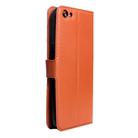 For OPPO  R9s Plus Litchi Texture Horizontal Flip Leather Case with Magnetic Buckle & Holder & Card Slots & Wallet(Brown) - 3