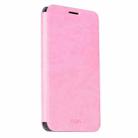 MOFI for China Mobile A2 Crazy Horse Texture Horizontal Flip Leather Case with Holder(Pink) - 1