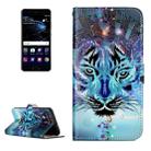 For Huawei  P10 Gloss Oil Embossed Wolf Pattern Horizontal Flip Leather Case with Holder & Card Slots & Wallet & Photo Frame - 1