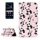 For Huawei  P10 Lite Gloss Oil Embossed Panda Pattern Horizontal Flip Leather Case with Holder & Card Slots & Wallet & Photo Frame - 1