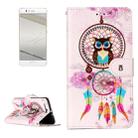 For Huawei  P10 Plus Gloss Oil Embossed Bells Owl Pattern Horizontal Flip Leather Case with Holder & Card Slots & Wallet & Photo Frame - 1