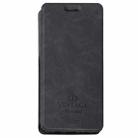 MOFI for  VINTAGE Huawei P10 Plus Crazy Horse Texture Horizontal Flip Leather Case with Card Slot & Holder (Black) - 1