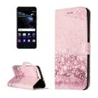 For Huawei  P10 Rose Gold Pattern Horizontal Flip Leather Protective Case with Holder & Card Slots & Wallet - 1