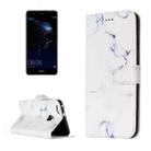 For Huawei  P10 Lite White Marble Pattern Horizontal Flip Leather Protective Case with Holder & Card Slots & Wallet - 1