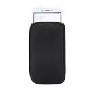 Universal Neoprene Cell Phone Bag for Xiaomi and 6.4 Inch Smart Phone (Black) - 1