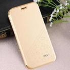 MOFI for  Huawei Honor V9 play PU Five-pointed Star Pattern Horizontal Flip Leather Case with Holder (Gold) - 1