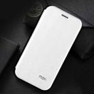 MOFI for  Huawei Honor V9 play PU Five-pointed Star Pattern Horizontal Flip Leather Case with Holder (White) - 1