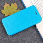 MOFI for OnePlus 5T Crazy Horse Texture Horizontal Flip Shockproof Protective Leather Case with Holder (Blue) - 1