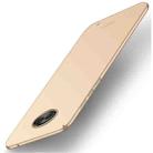 MOFI for Motorola Moto G6 Plus Frosted PC Ultra-thin Edge Fully Wrapped Protective Back Cover Case(Gold) - 1