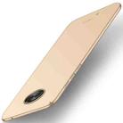 MOFI for Motorola Moto G6 Frosted PC Ultra-thin Edge Fully Wrapped Protective Back Cover Case(Gold) - 1