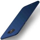 MOFI for Motorola Moto G6 Frosted PC Ultra-thin Edge Fully Wrapped Protective Back Cover Case(Blue) - 1