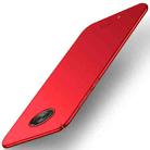 MOFI for Motorola Moto G6 Frosted PC Ultra-thin Edge Fully Wrapped Protective Back Cover Case(Red) - 1