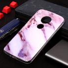 Marble Pattern Soft TPU Case For Motorola Moto E5 Play (US Version)(Purple) - 1