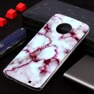 Marble Pattern Soft TPU Case For Motorola Moto G6 Plus (2018)(Red) - 1