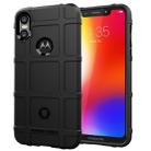 Full Coverage Shockproof TPU Case for Motorola Moto One Power (P30 Note)(Black) - 1