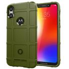 Full Coverage Shockproof TPU Case for Motorola Moto One Power (P30 Note)(Green) - 1