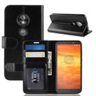 R64 Texture Single Fold Horizontal Flip Leather Case for Motorola Moto E5 Play Go, with Holder & Wallet & Card Slots & Photo Frame (Black) - 1