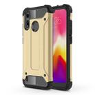 Magic Armor TPU + PC Combination Case for Motorola Moto P40 Play (Gold) - 1