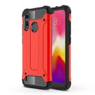 Magic Armor TPU + PC Combination Case for Motorola Moto P40 Play (Red) - 1