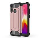 Magic Armor TPU + PC Combination Case for Motorola Moto P40 Play (Rose Gold) - 1