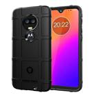 Full Coverage Shockproof TPU Case for Motorola Moto G7 (Black) - 1