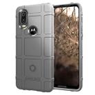 Full Coverage Shockproof TPU Case for Motorola P40 / Moto One Vision(Grey) - 1