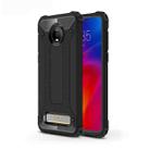 Magic Armor TPU + PC Combination Case for Motorola Moto Z4 Play (Black) - 1