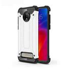 Magic Armor TPU + PC Combination Case for Motorola Moto Z4 Play (White) - 1