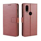 Crazy Horse Texture Horizontal Flip Leather Case for Motorola P40, with Holder & Card Slots & Wallet & Lanyard (Brown) - 1