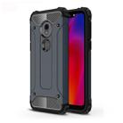 Magic Armor TPU + PC Combination Case for Motorola Moto G7 Play (Navy Blue) - 1