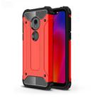 Magic Armor TPU + PC Combination Case for Motorola Moto G7 Play (Red) - 1