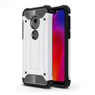 Magic Armor TPU + PC Combination Case for Motorola Moto G7 Play (White) - 1