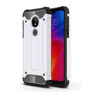 Magic Armor TPU + PC Combination Case for Motorola Moto G7 Power (White) - 1