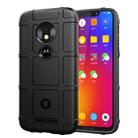 Full Coverage Shockproof TPU Case for Motorola Moto G7 Play (Black) - 1