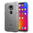 Full Coverage Shockproof TPU Case for Motorola Moto G7 Play (Grey) - 1