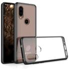 Scratchproof TPU + Acrylic Protective Case for MOTO P40 / MOTO One Vision(Black) - 1