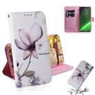 Magnolia Flower Pattern Coloured Drawing Horizontal Flip Leather Case for Motorola Moto G7 / Moto G7 Plus, with Holder & Card Slots & Wallet - 1