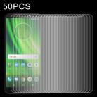 50 PCS 0.26mm 9H 2.5D Tempered Glass Film for Motorola Moto G6 Play - 1