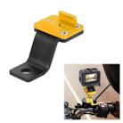 RUIGPRO Motorcycle Handlebar Alloy Phone Bracket for GoPro/ Insta360/DJI OSMO Sport Camera(Gold) - 1