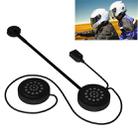 MH02 Bluetooth V4.0 Helmet Headset 5V for Motorcycle Driving with Anti-interference Microphone(Black) - 1