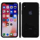 For iPhone X Color Screen Non-Working Fake Dummy Display Model(Black) - 1
