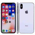 For iPhone X Color Screen Non-Working Fake Dummy Display Model(White) - 1