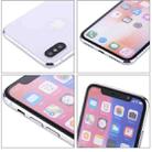 For iPhone X Color Screen Non-Working Fake Dummy Display Model(White) - 4