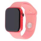 For Apple Watch Series 7 45mm Black Screen Non-Working Fake Dummy Display Model, For Photographing Watch-strap, No Watchband (Red) - 1