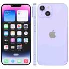 For iPhone 14 Color Screen Non-Working Fake Dummy Display Model(Purple) - 1