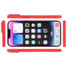For iPhone 14 Color Screen Non-Working Fake Dummy Display Model(Red) - 3